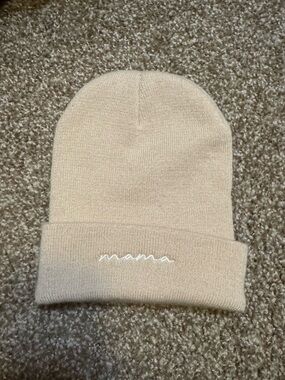 Mama Embroidered Beanie